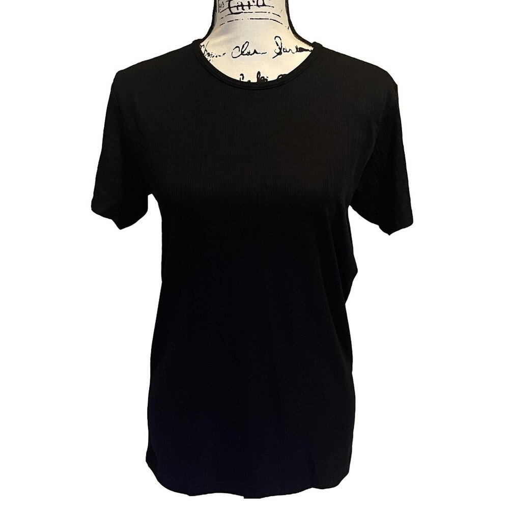 Joop! Men's Vintage Casual T-Shirt Tactel Black Elastic  | EU size L